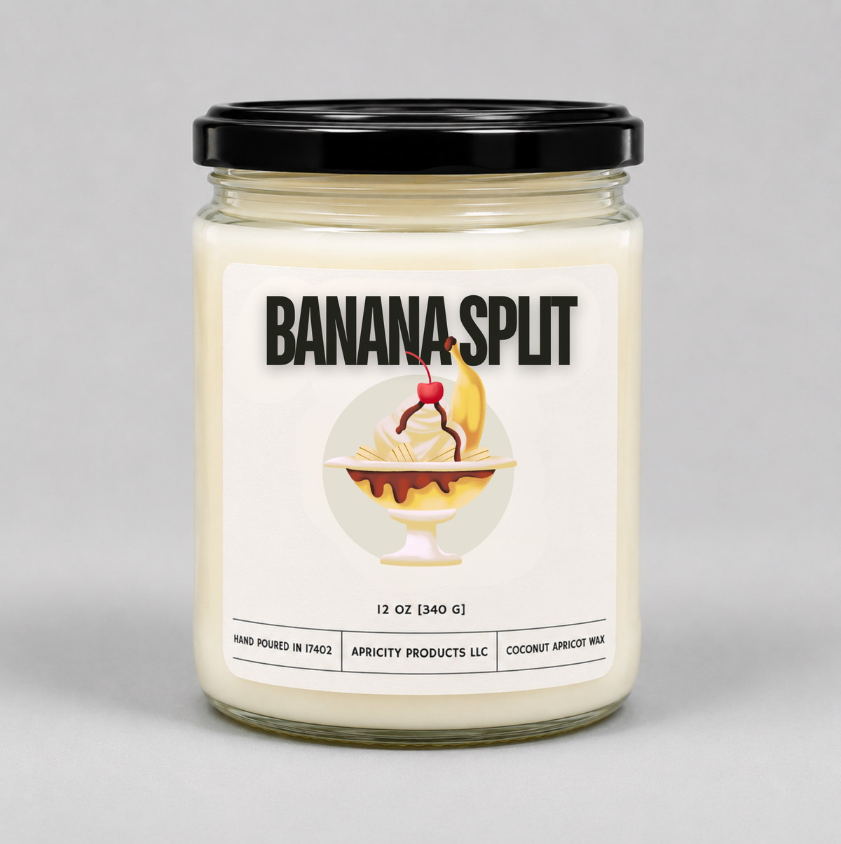 Banana Split Candle