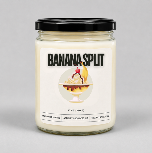 Banana Split Candle