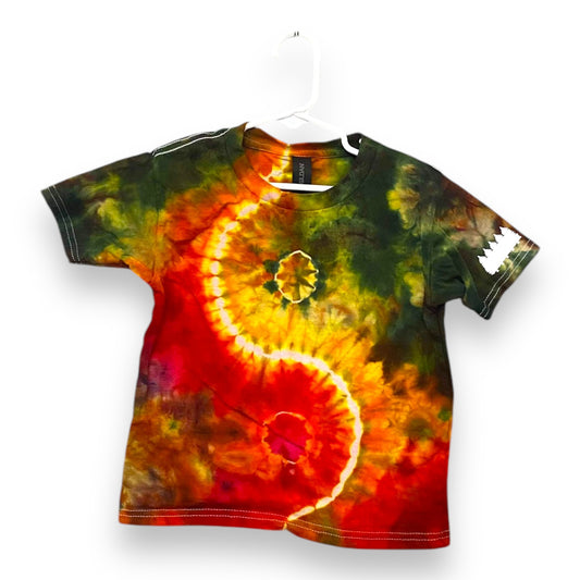Marigold Firewheel Toddler Tee (5T, One of One)