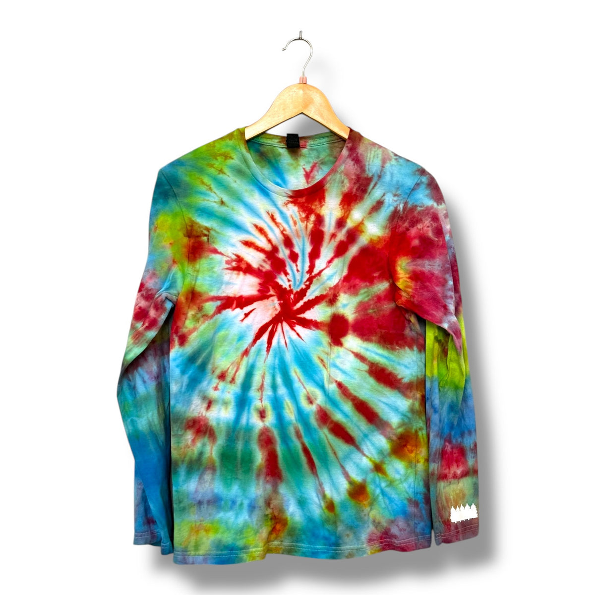 Firecracker Spiral Long Sleeve (S, One of One)