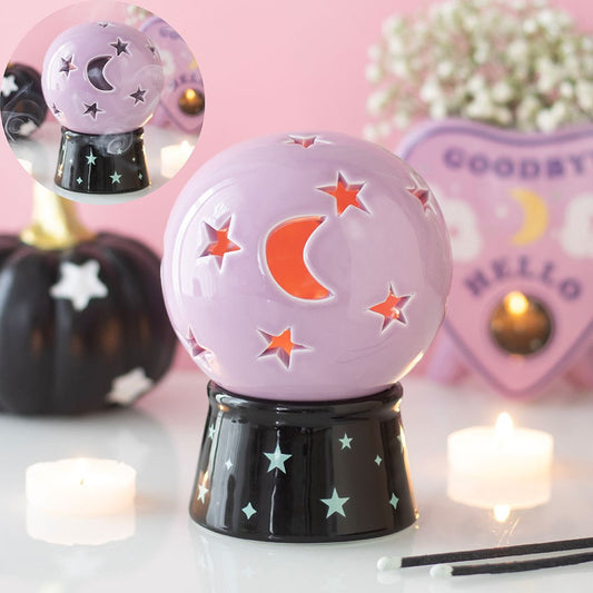 Crystal Ball Incense Cone Holder