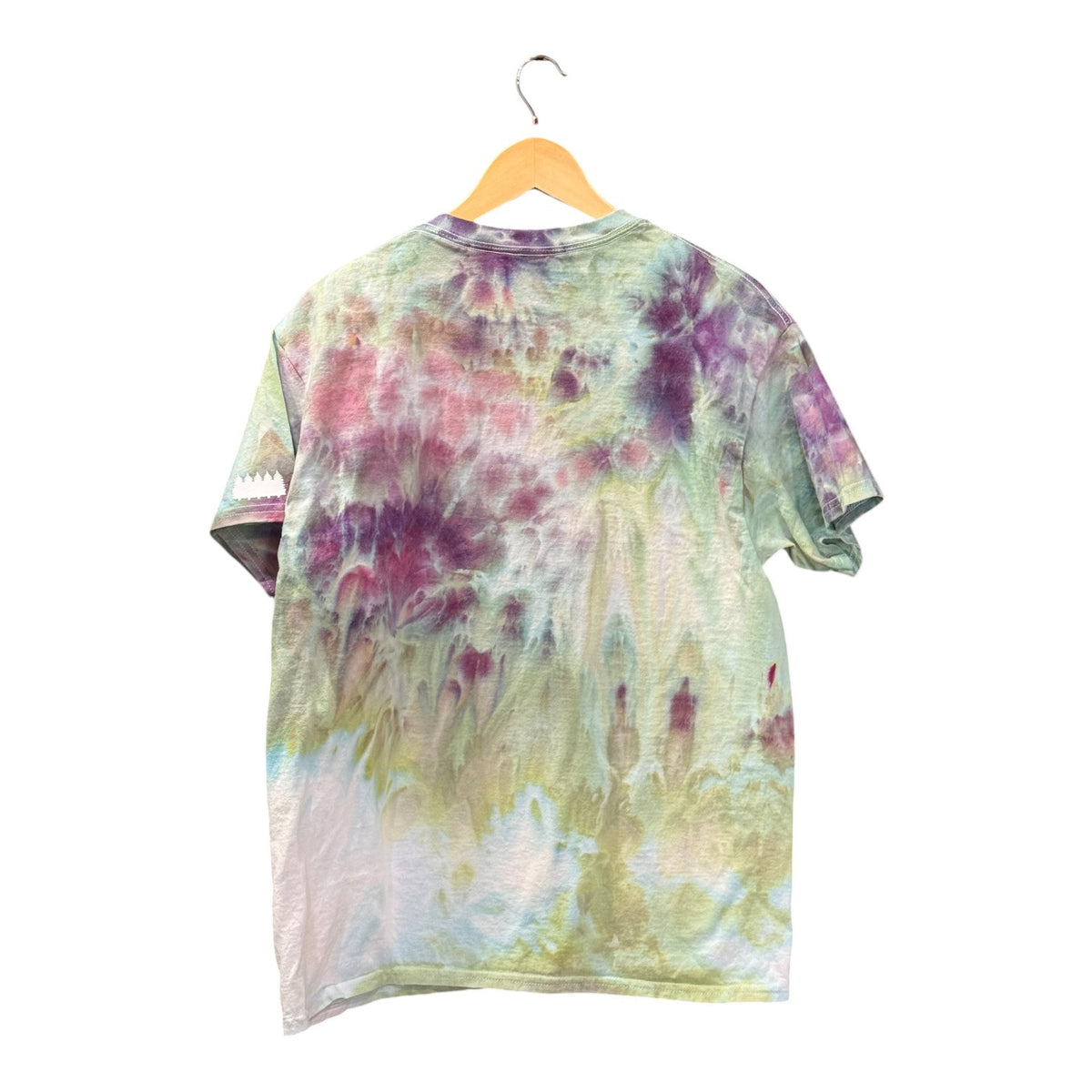 Lilac Storm Ice-Dye Tee (L, One of One)