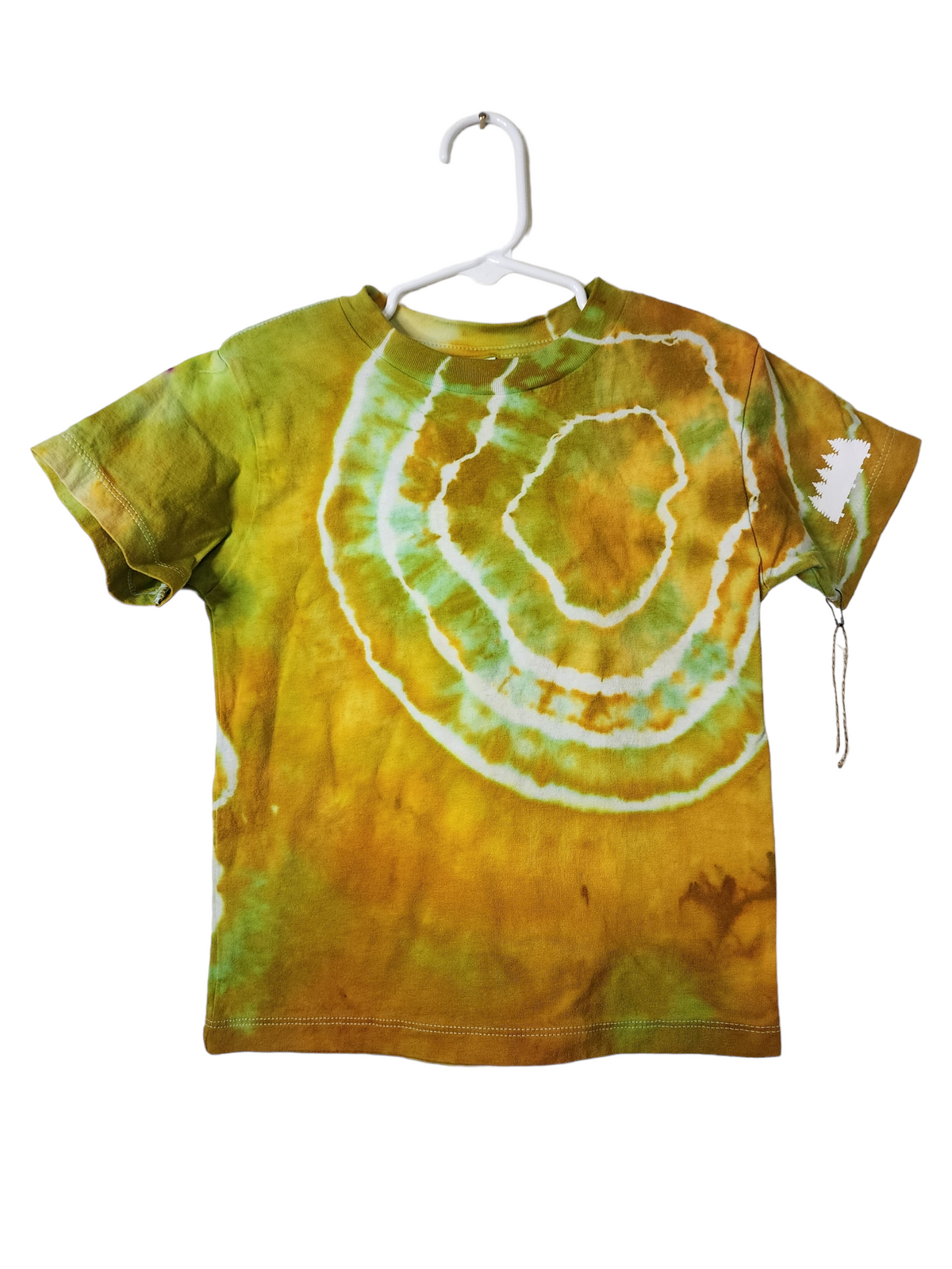 Honey Amber Spiral Toddler Tee (4T, One of One)