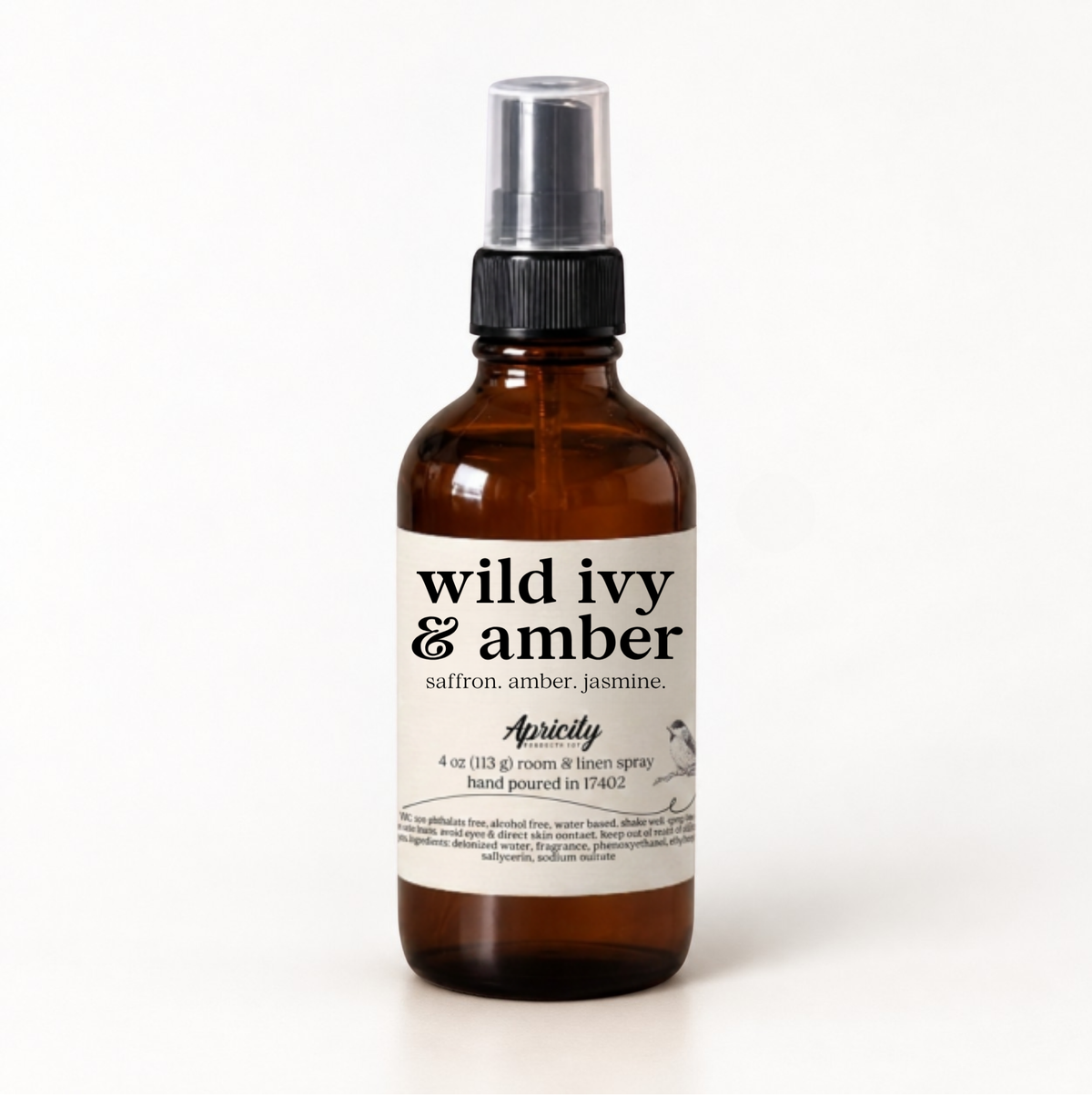 Wild Ivy & Amber Room & Linen Spray