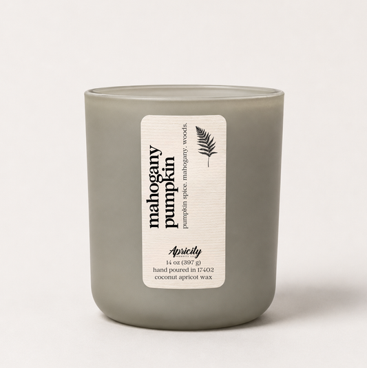 Mahogany Pumpkin Candle