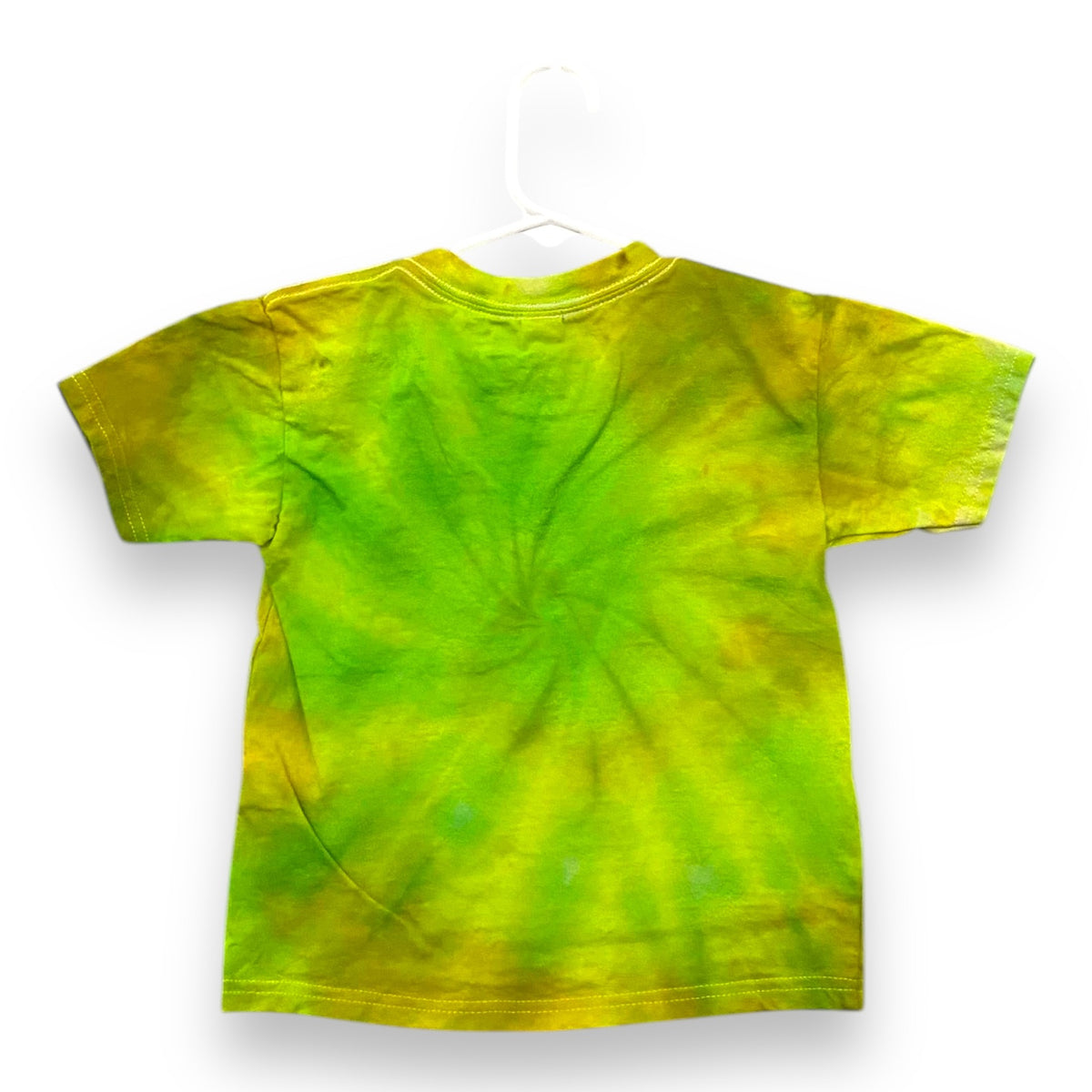 Lemon Lime Spiral Toddler Tee (5T, One of One)