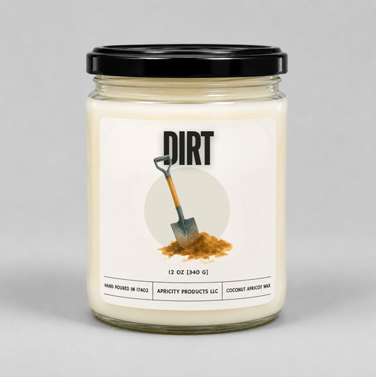 Dirt Candle