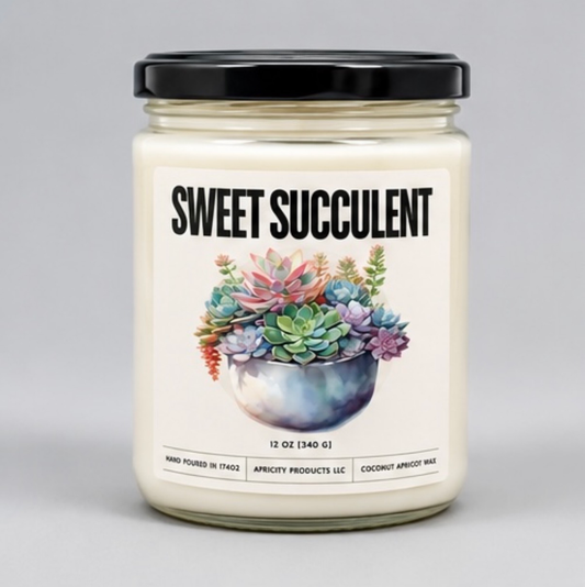 Sweet Succulent Candle