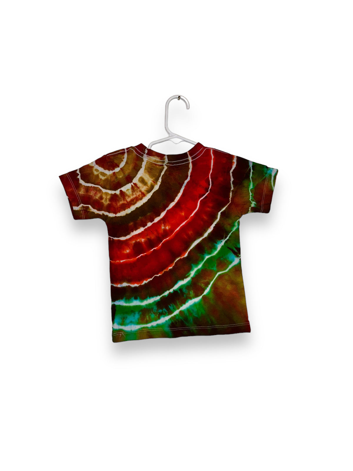 Ruby Geode Ripple Toddler Tee (2T, One of One)