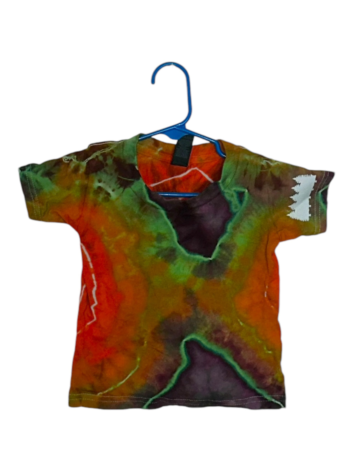 Pumpkin Geode Toddler Tee (2T, One of One)