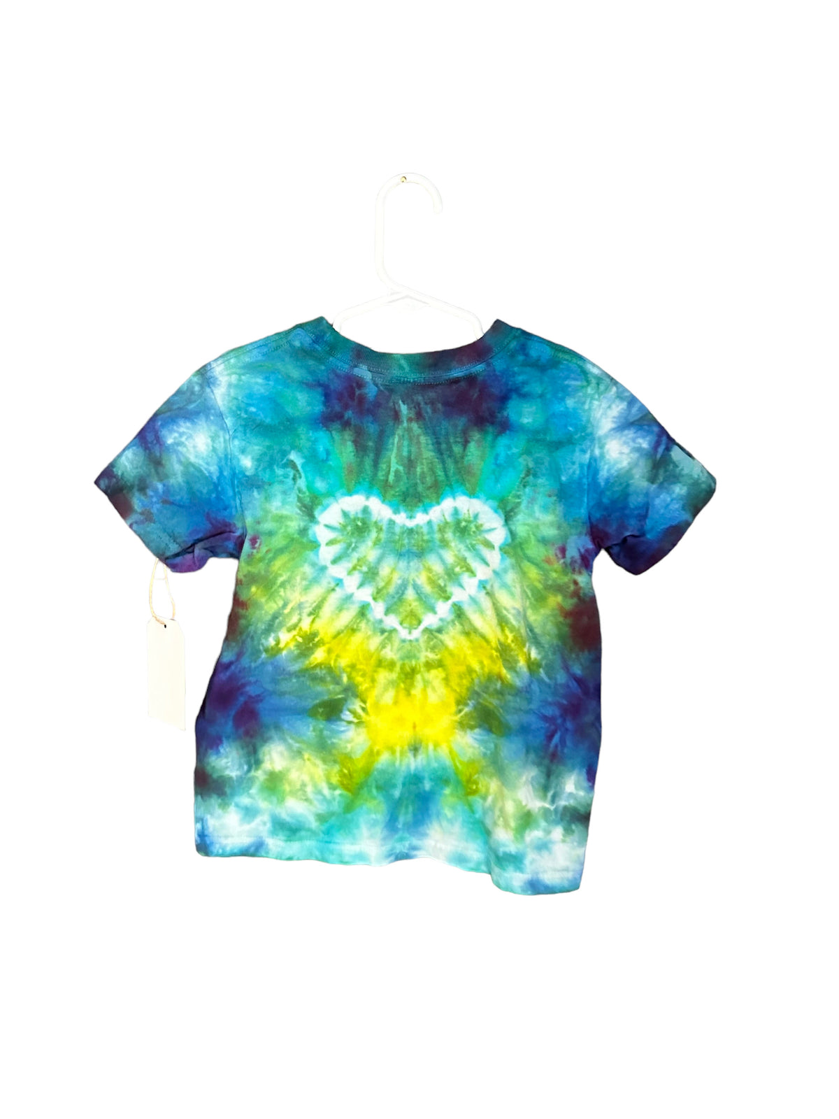 Sea Glass Heart Toddler Tee (5T, One of One)