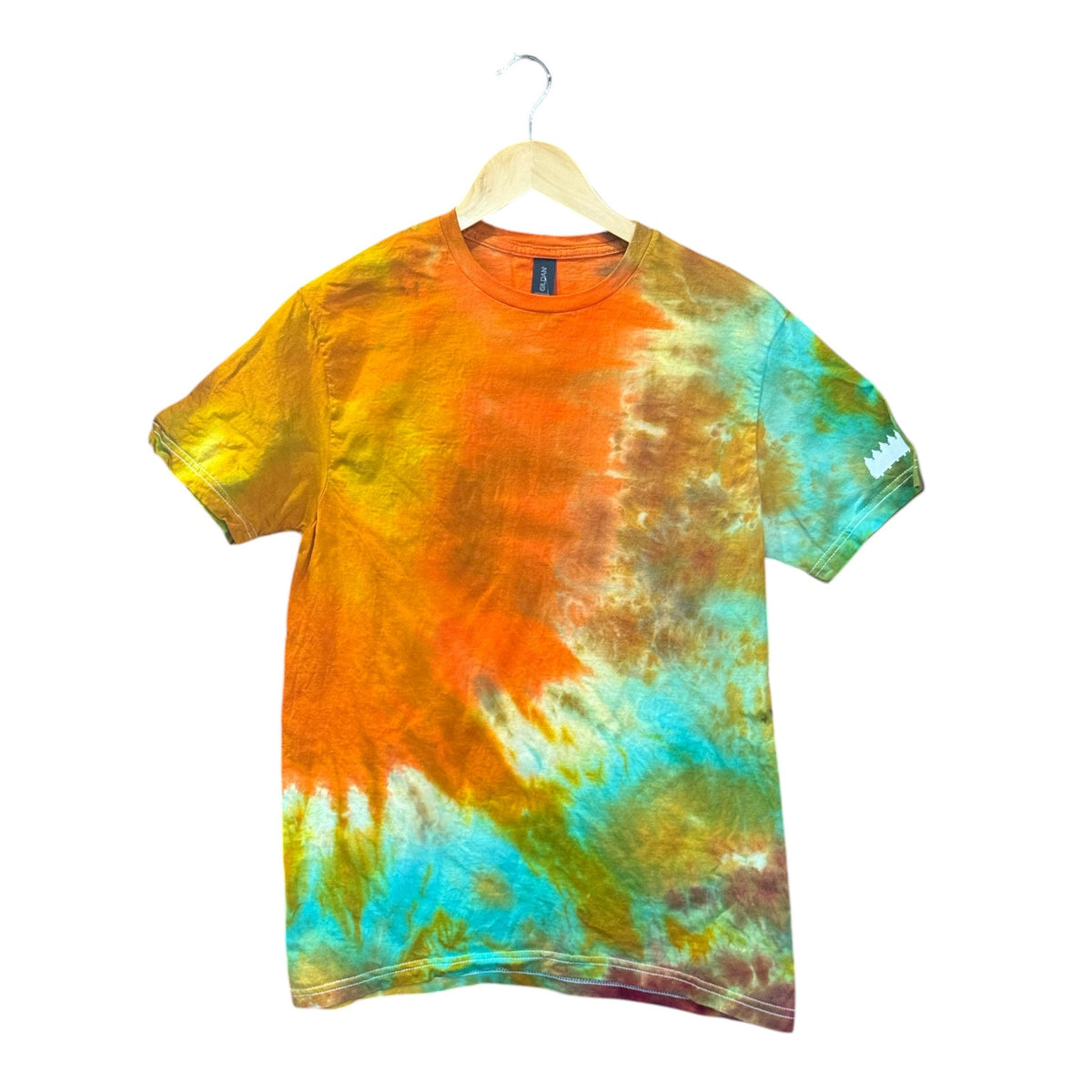 Marigold Tide Crumple Tee (M, One of One)