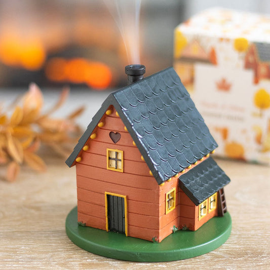 Autumn Cottage Incense Cone Burner