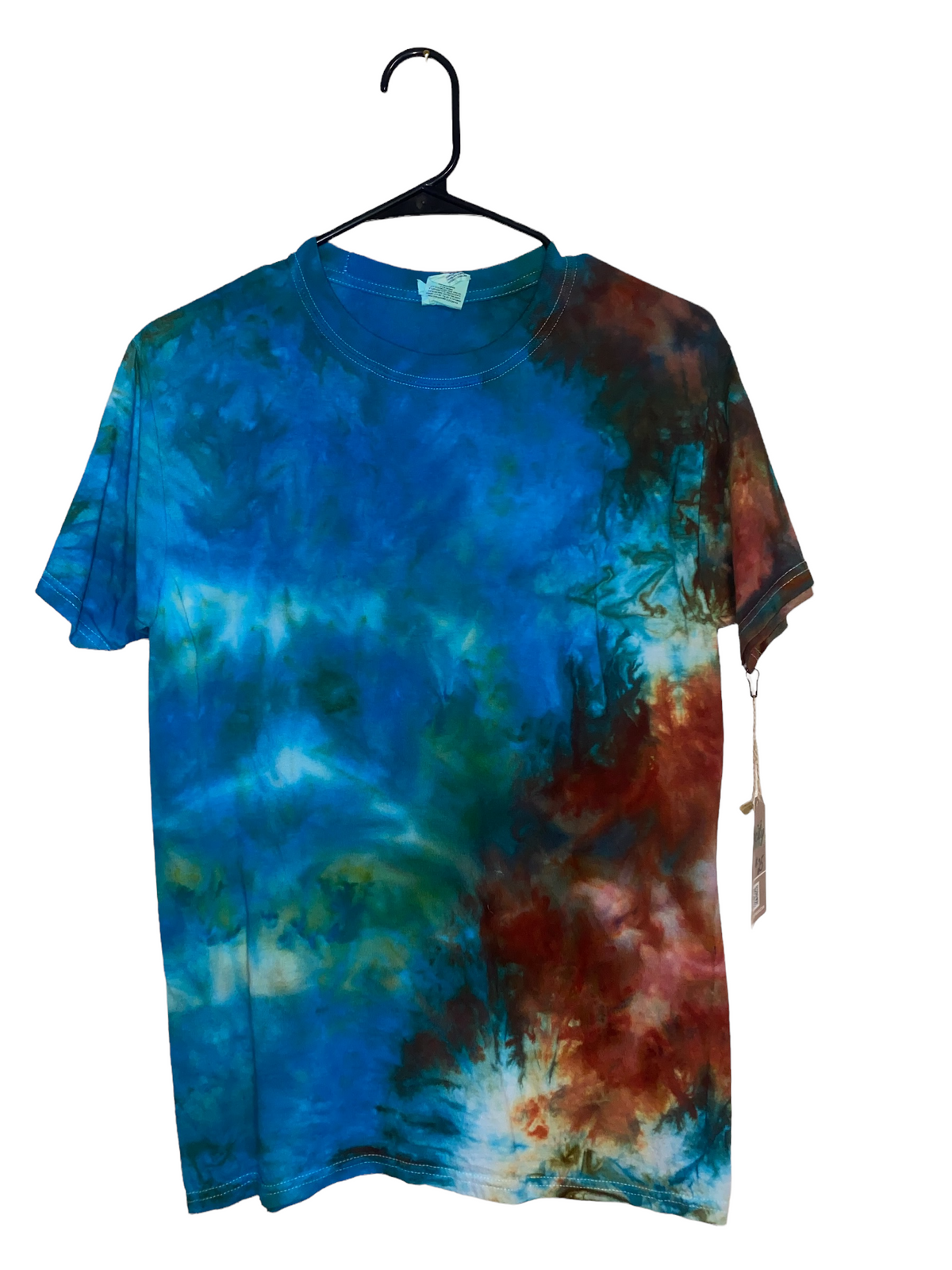 Copper & Cobalt Split Tee (S, One of One)