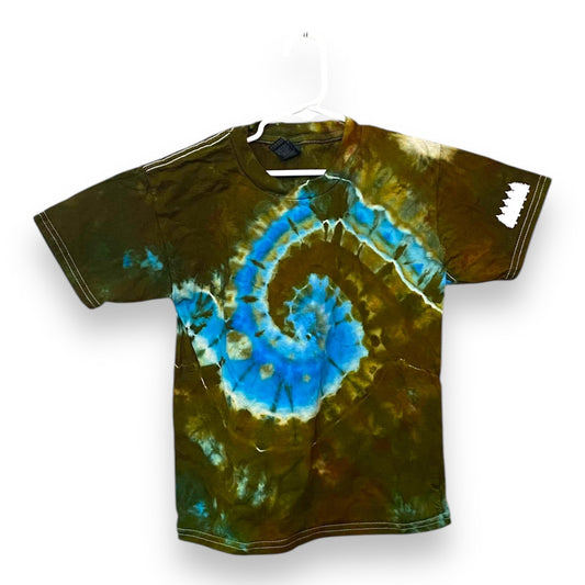 Riptide Spiral Youth Tee (YS, One of One)