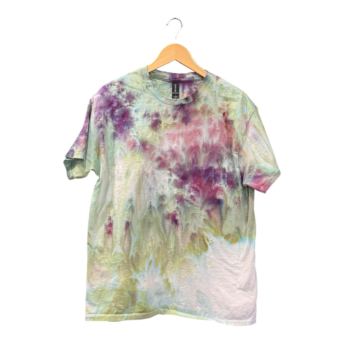 Lilac Storm Ice-Dye Tee (L, One of One)