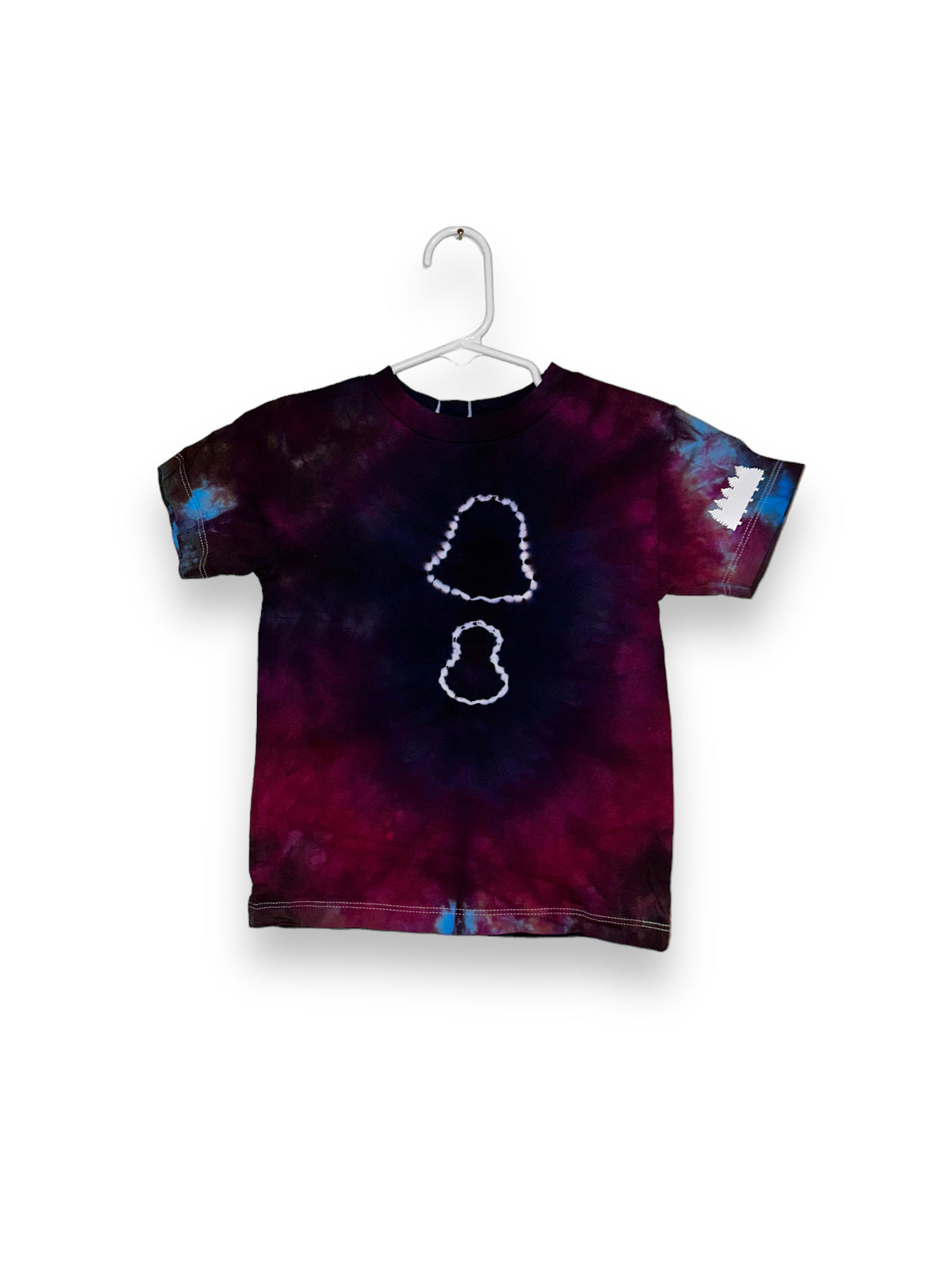 Midnight Berry Heart Toddler Tee (3T, One of One)