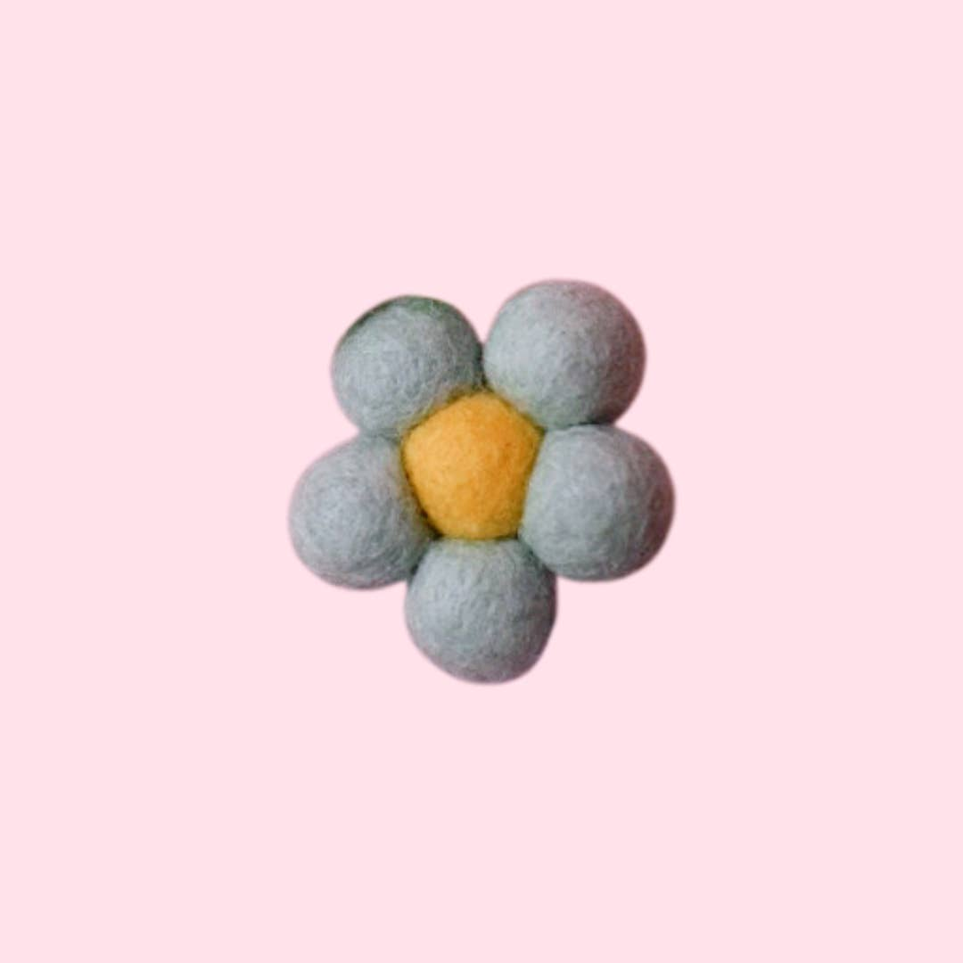 Felt Flower Car Vent Clip