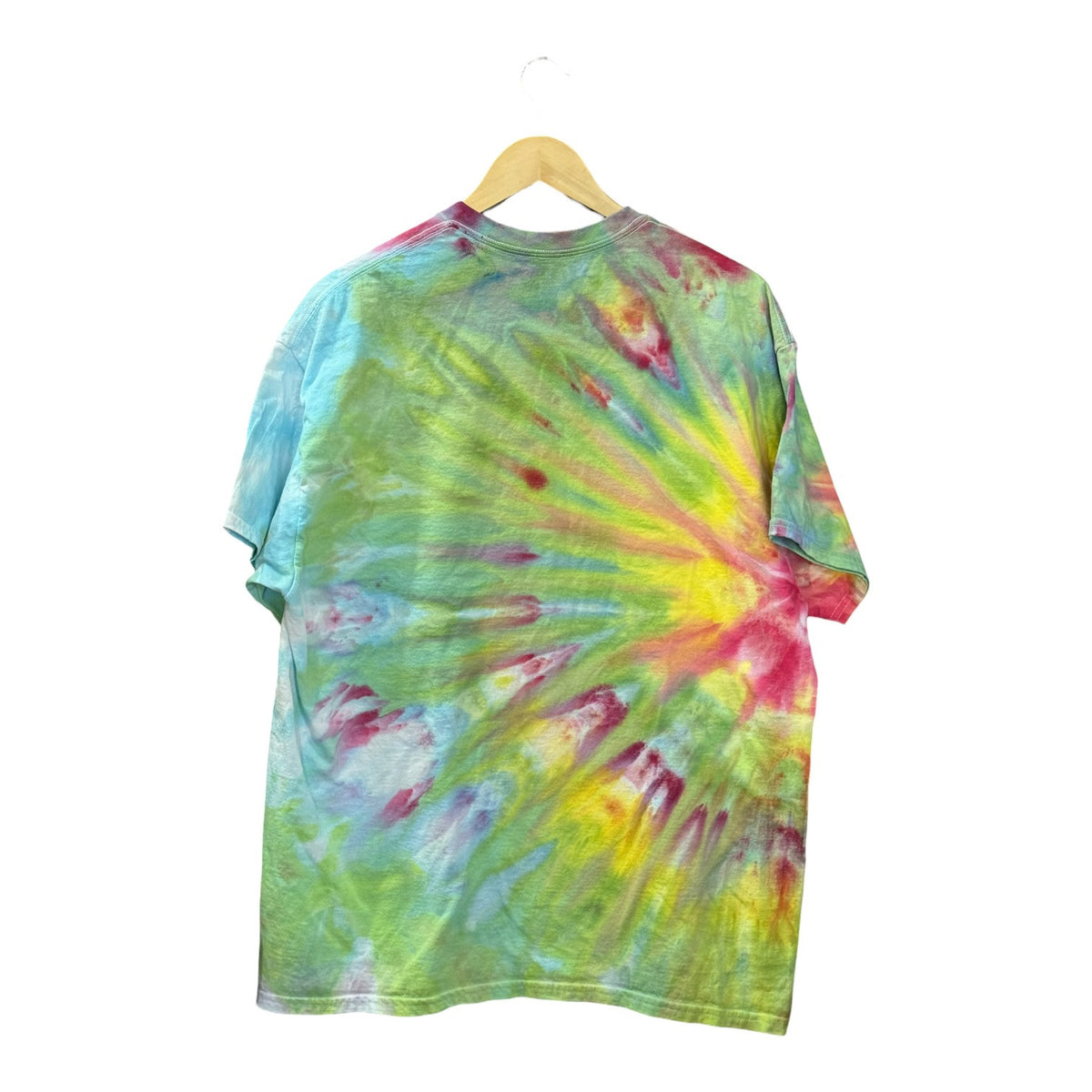 Kiwi Bloom Spiral Tee (XL, One of One)