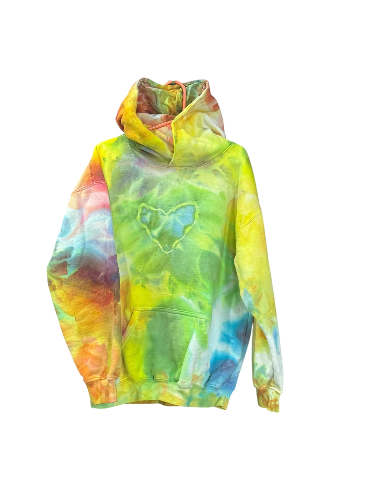 Highlighter Heart Youth Hoodie (YM, One of One)