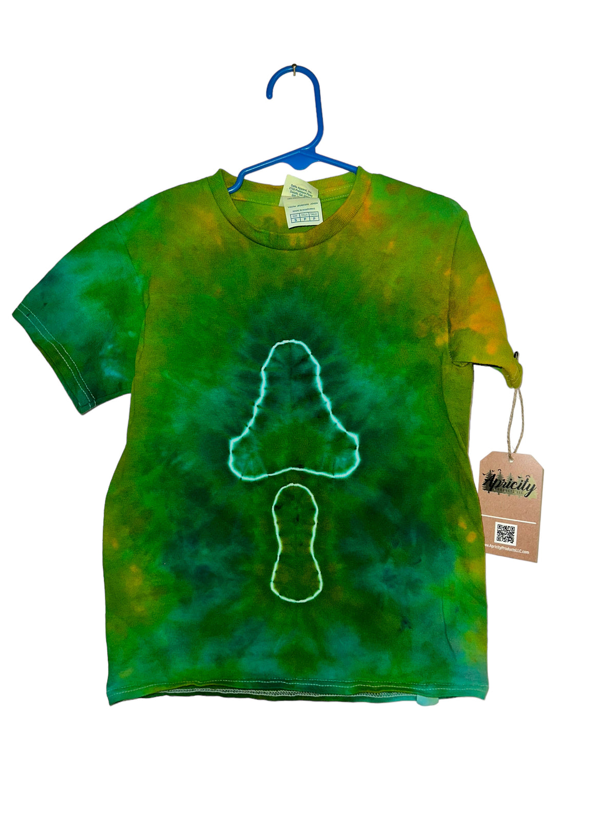 Emerald Toadstool Youth Tee (YS, One of One)