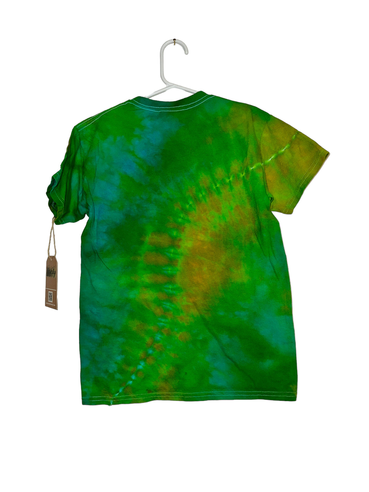 Amber Moss Spiral Youth Tee (YM, One of One)