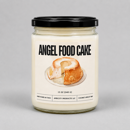 Angel Food Cake Candle