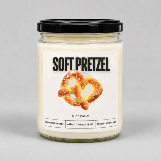 Soft Pretzel Candle