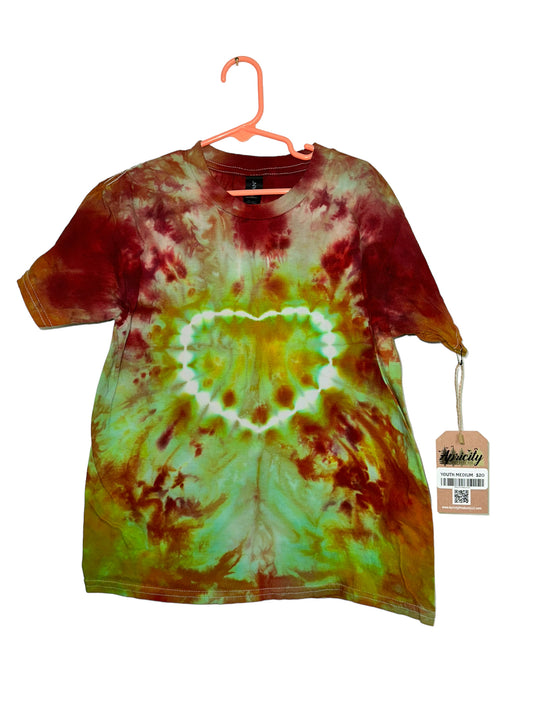 Cranberry Heart Youth Tee (YM, One of One)