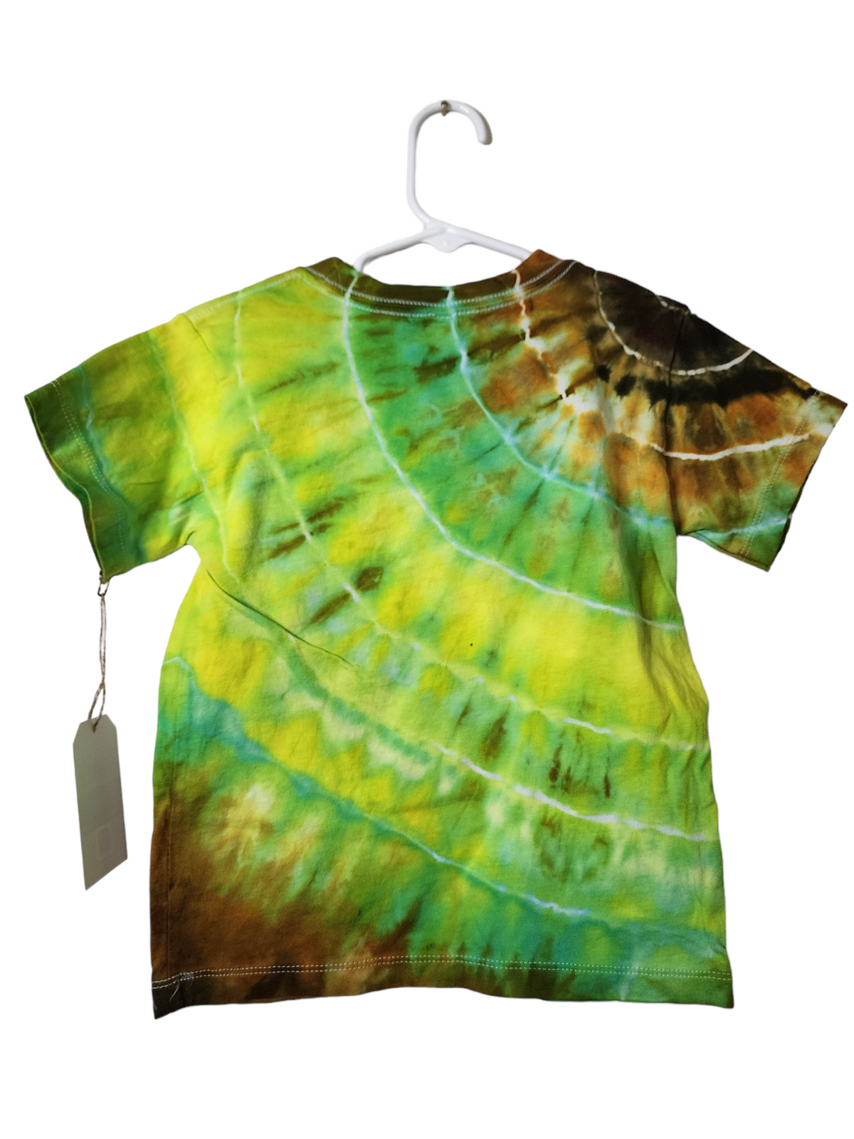 Fern Fan Spiral Toddler Tee (4T, One of One)