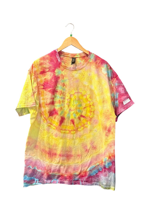 Lemon Rose Spiral Tee (XL, One of One)