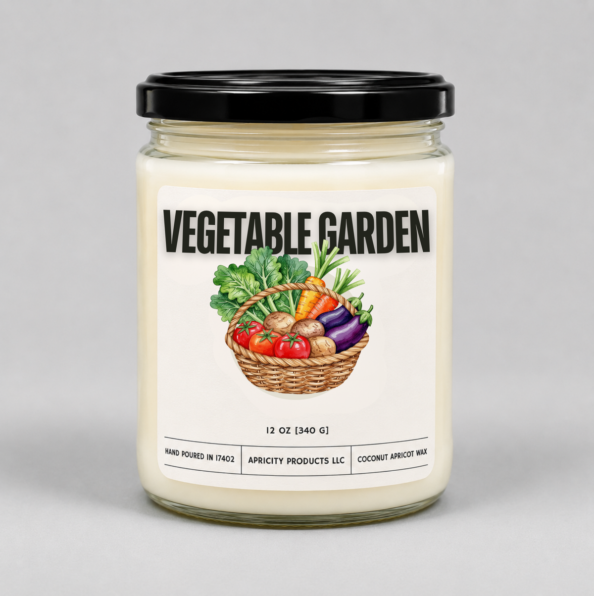 Vegetable Garden Candle
