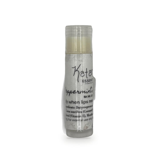 Peppermint Lip Balm tube by Katanily Essentials