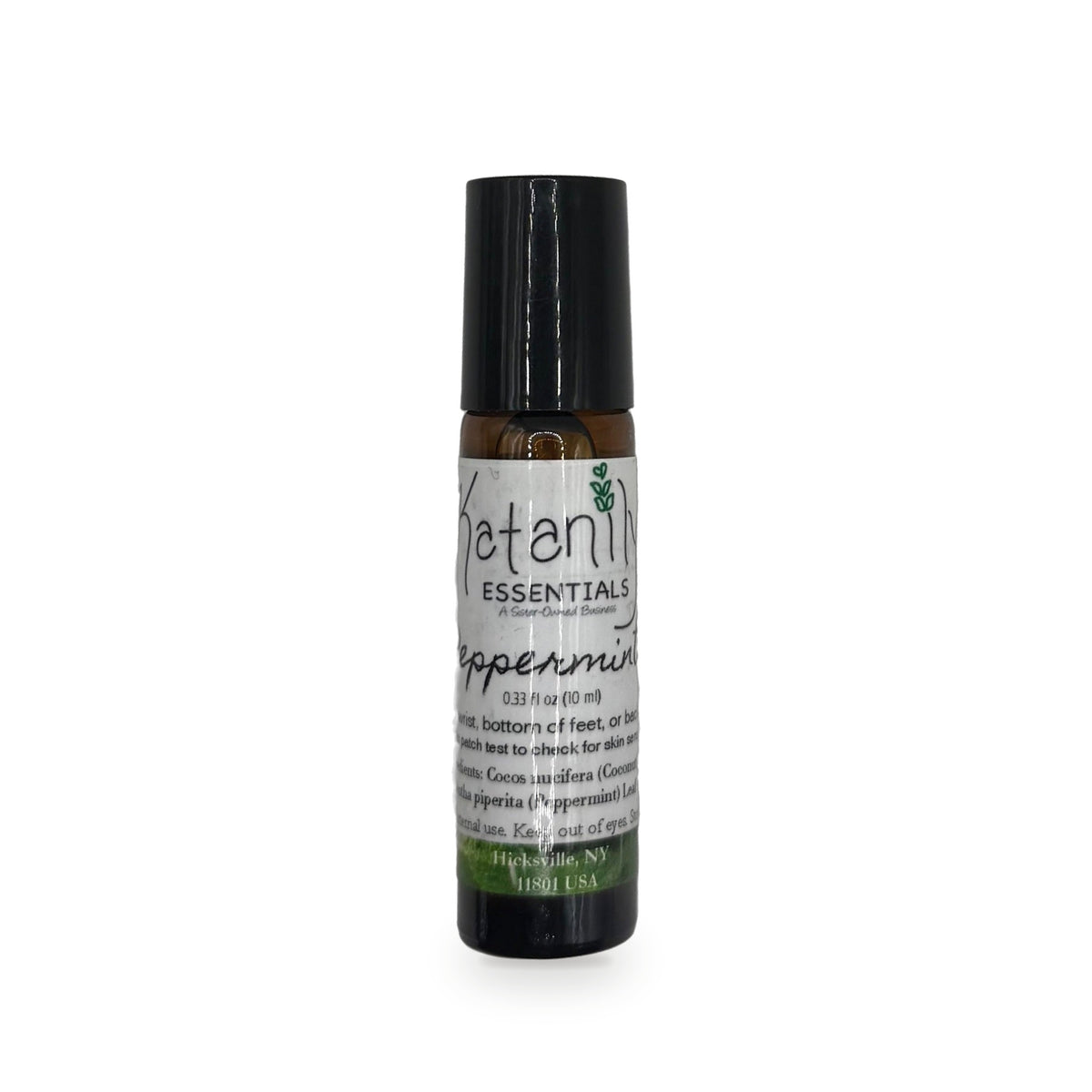 Peppermint essential oil roll on, 10 ml by Katanily Essentials