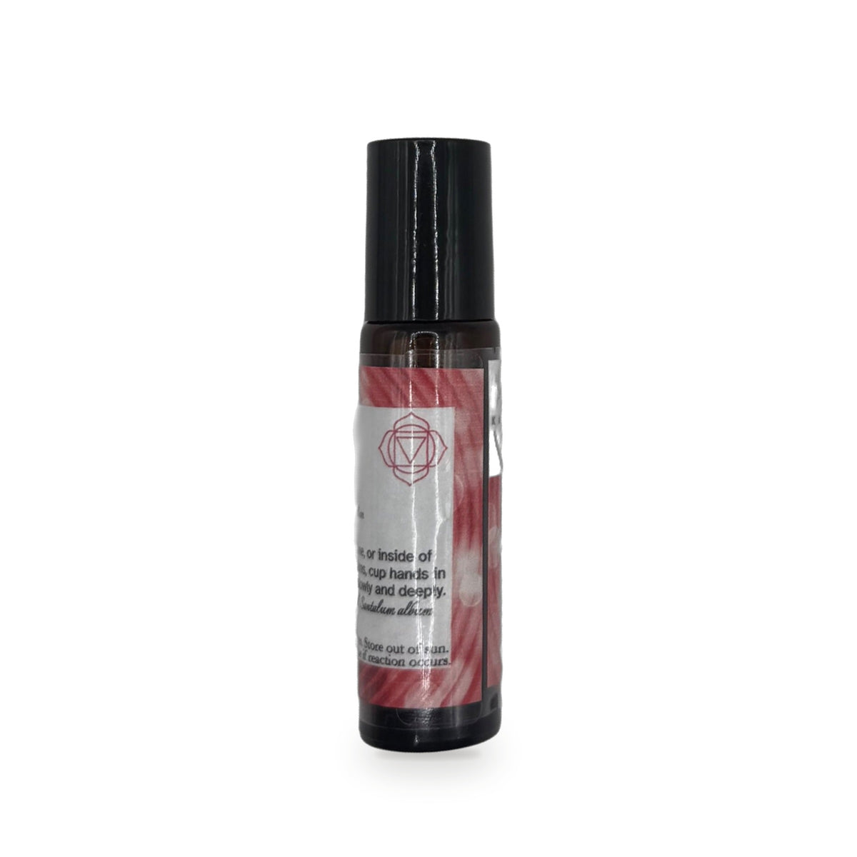 Root Chakra roll on showing chakra symbol by Katanily Essentials